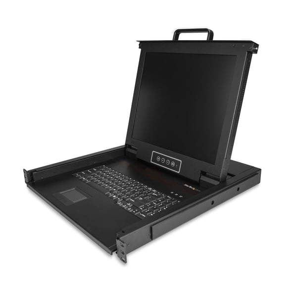 StarTech.com RKCONS1701 rack 43,2 cm (17") 1280 x 1024 pixlar Stål 1U