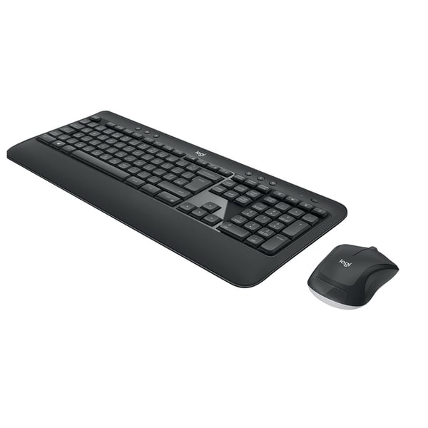 Logitech 920-008678 tangentbord Mus inkluderad Universal RF Trådlös AZERTY Belgiskt Svart