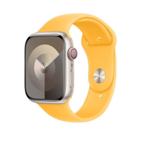Apple MWMW3ZM/A Älyrannekkeen lisätarvike Yhtye Keltainen Fluoroelastomeeri
