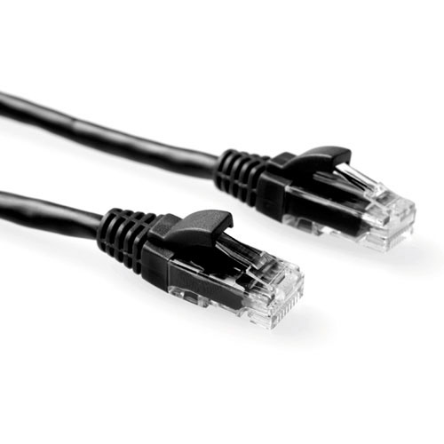 ACT IS8902 netværkskabel Sort 2 m Cat6 U/FTP (STP)
