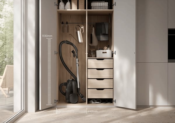 Electrolux EB61A5UG 3,5 l Cylinderdammsugare Torr 850 W Dammpåse