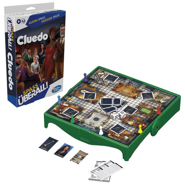 Hasbro Gaming Grab and Go Cluedo