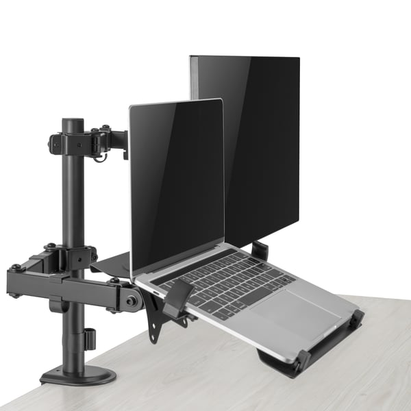 Ewent EW1519 laptop stativ Laptop & skærmarm Sort 39,6 cm (15.6")