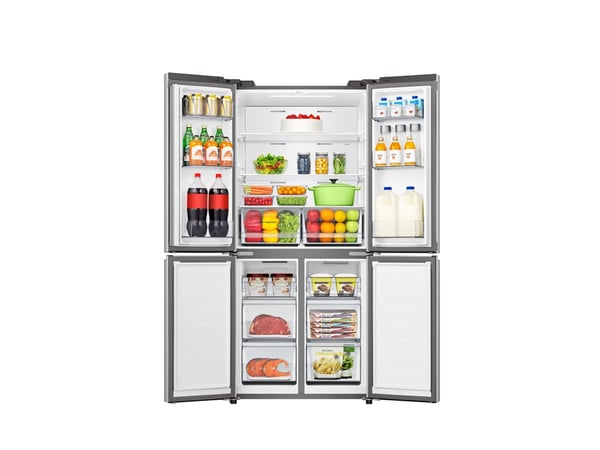 Hisense RQ5P470SETE side-by-side-jääkaappipakastin Vapaasti seisova 483 L Valkoinen