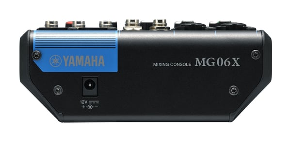 Yamaha MG06X ljudmixbord 6 kanaler Svart