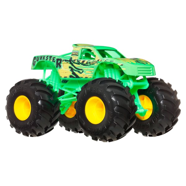 Hot Wheels Monster Trucks Oversized GUNKSTER Vehicle