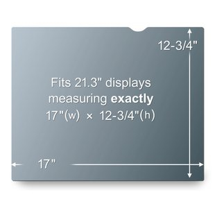 3M PF21.3 54,1 cm (21.3") Näyttö