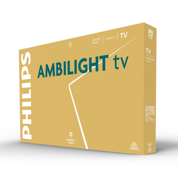Philips 55MLED920 139,7 cm (55") 4K Ultra HD Smart TV Wi-Fi Sort