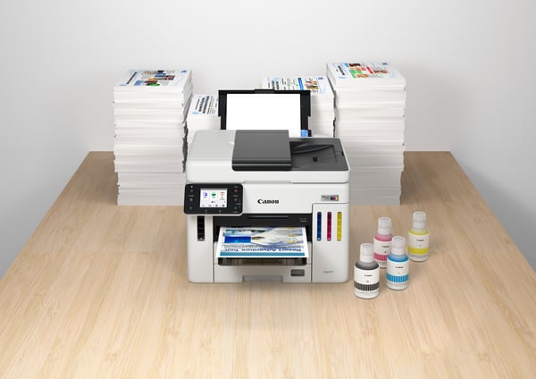 Canon MAXIFY GX7150 MegaTank - Multifunktionsprinter - Farve - Inkjet - CISS - Legal (216 x 35