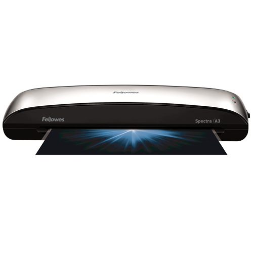 Fellowes Spectra A3 Varm/kall lamineringsmaskin 300 mm/min Svart, Grå