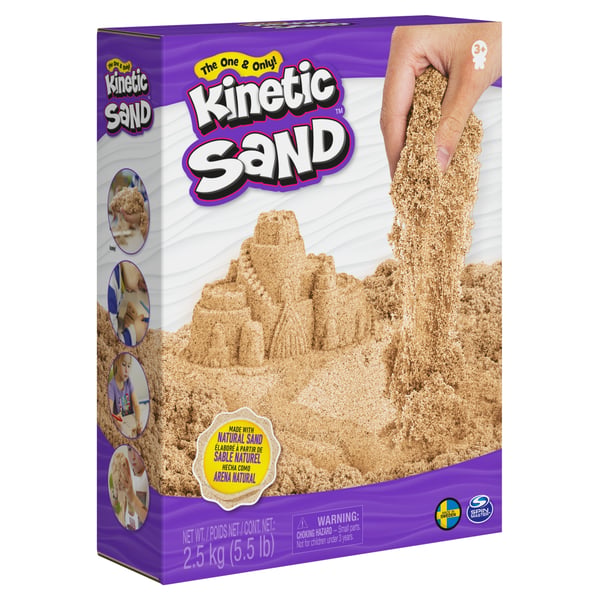 Kinetic Sand KNS RFL 2nHfl kg Brown Sand Box GML