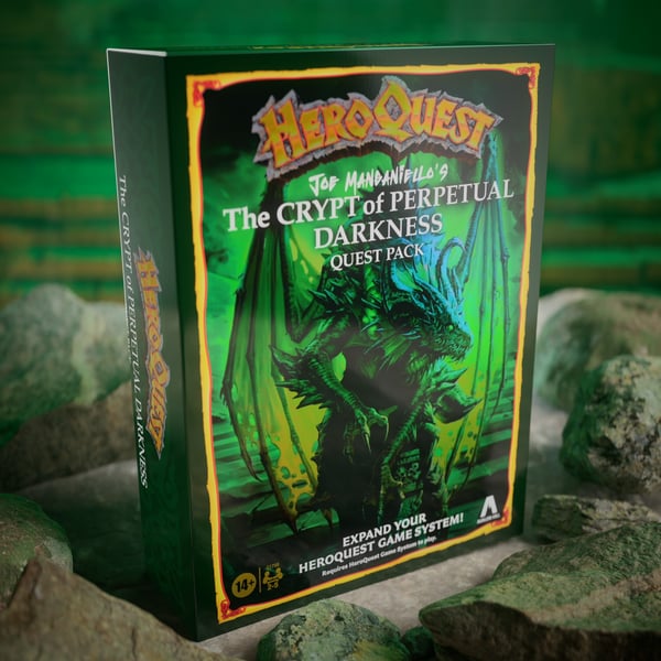Hasbro Gaming Avalon Hill HeroQuest Joe Manganiello’s The Crypt of Perpetual Darkness