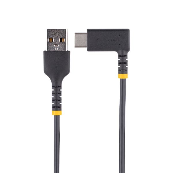 StarTech.com R2ACR-15C-USB-CABLE USB-kabel USB 2.0 0,15 m USB A USB C 0,48 Gbit/sek. 60 W Sort