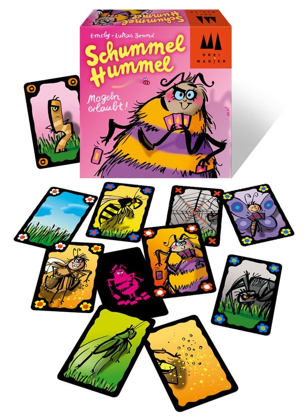 Schmidt® Spiele 40881 brætspil Schummel Hummel 20 min. Kortspil Afskæring