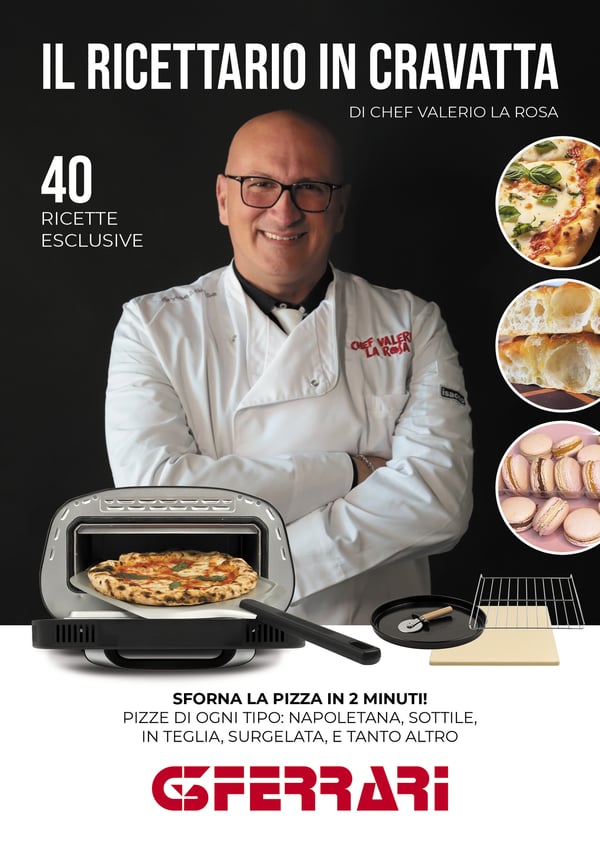 G3 Ferrari Pronto Pizza 2 minuti pitsan valmistaja & uuni 1 pitsa(a) 1700 W Musta, Hopea