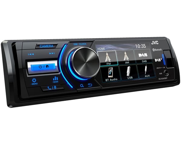 JVC KD-X561DBT bil media receiver Sort, Blå 180 W Bluetooth