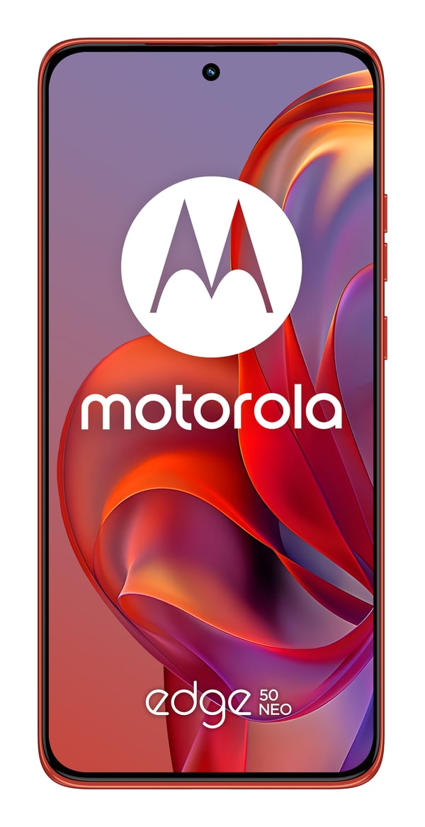 Motorola edge 50 Neo 16,1 cm (6.36") Kaksois-SIM Android 14 5G USB Type-C 8 GB 256 GB 4310 mAh Punainen