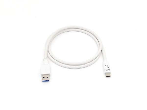 Equip 128363 USB-kabel USB 3.2 Gen 1 (3.1 Gen 1) 1 m USB A USB C 5 Gbit/sek. Hvid