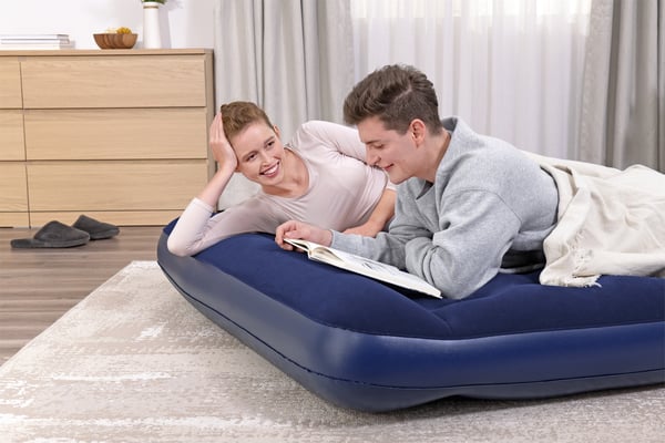 Bestway 67226 / 24 luftmadrass Dubbelmadrass Blå
