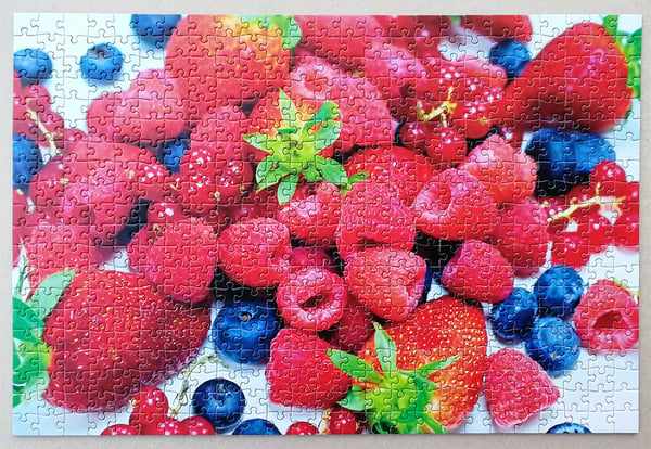 Tactic Lover's Special: Berrymania! - 500 pcs Puslespil 500 stk Mad og drikkevarer