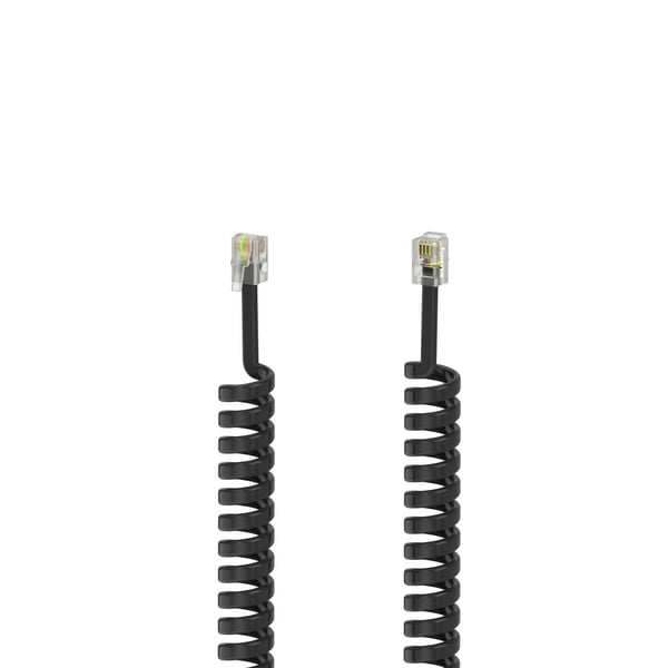 Hama 00201150 telefonkablar 1,5 m Svart