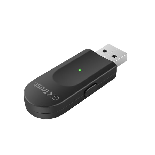 Trust GXT 391 Thian Kuulokkeet Langallinen & langaton Pääpanta Pelaaminen USB Type-C Musta, Valkoinen