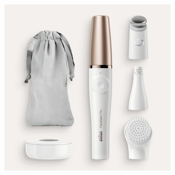 Braun FaceSpa Pro 911 10 pincetter Hvid, Bronze
