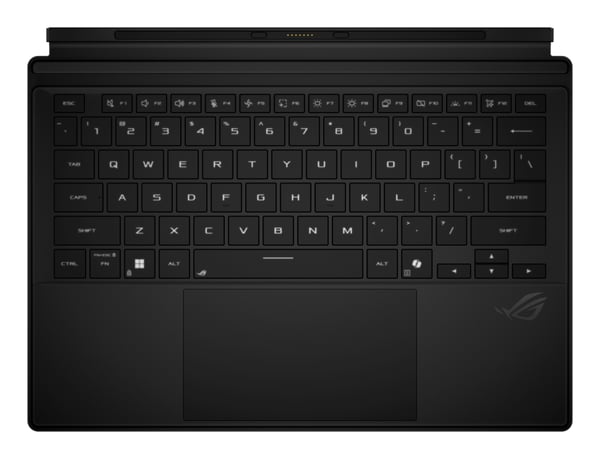 ASUS ROG Flow Z13 GZ302EAC-RU178W AMD Ryzen AI Max+ 395 Hybridi (2-in-1) 34 cm (13.4") Kosketusnäyttö WQXGA 128 GB LPDDR5x-SDRAM 1 TB SSD Wi-Fi 7 (802.11be) Windows 11 Home Saksa Musta