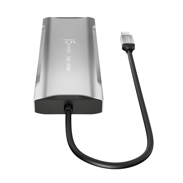 j5create JCD397-N 4K60 Elite USB-C® mini-dockningsstation för flera skärmar