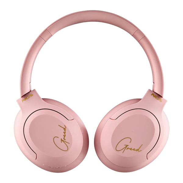NGS ARTICA GREED Kuulokkeet Langallinen & langaton Pääpanta Puhelut/Musiikki USB Type-C Bluetooth Vaaleanpunainen