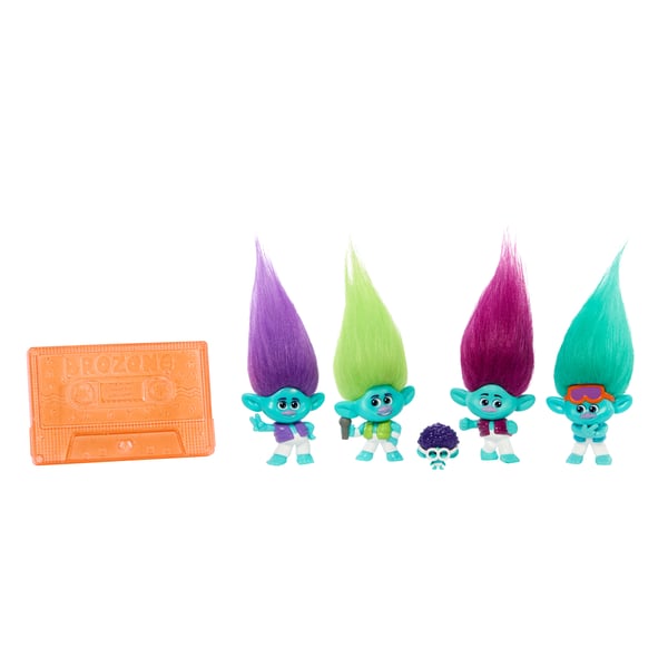 Mattel Trolls 3 Sammen igen Brozone på turné små dukker