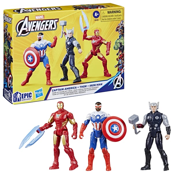 Marvel Avengers Avengers Epic Hero Series Team-Up-presentpaket