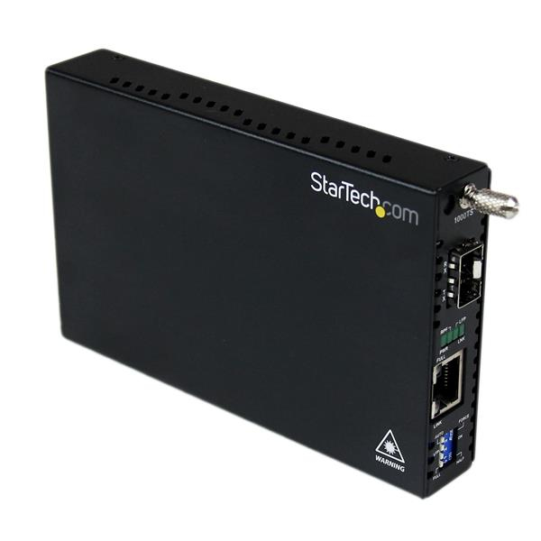 StarTech.com Gigabit Ethernet LWL / Fiber Media Converter med SFP - 1000 Mbit/s Multimode Gigabit