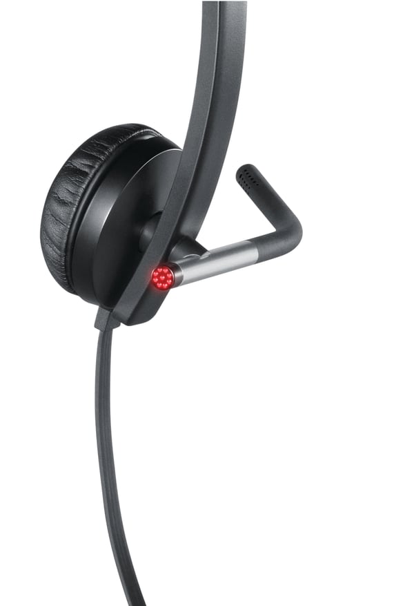 Logitech H650E Kuulokkeet Langallinen Pääpanta Toimisto/puhelukeskus USB A-tyyppi Musta, Hopea