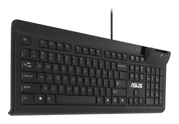 Asus KU100 | Smart Card-tastatur | Med ledning | USA | Sort