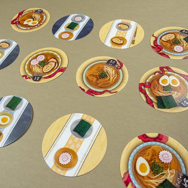 Jumbo Ramen Ink Ramen Ink Dice Game Korttipeli Tuuripeli