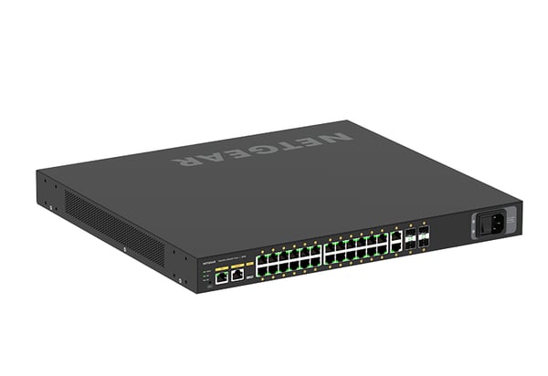 NETGEAR GSM4230PX hanterad L2/L3 Gigabit Ethernet (10/100/1000) Strömförsörjning via Ethernet (PoE) stöd 1U Svart