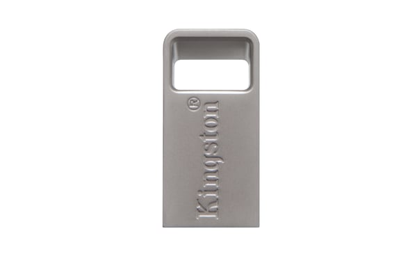 Kingston Technology DataTraveler Micro 3.1 128GB USB-nøgle USB Type-A 3.2 Gen 1 (3.1 Gen 1) Metallic