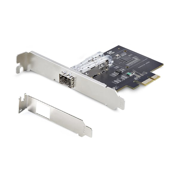 StarTech.com 1-Port GbE SFP Nätverkskort, PCIe 2.1 x1, Intel I210-IS, 1GbE Controller, 1000BASE Copp