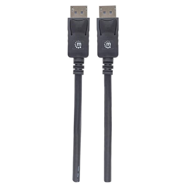 Manhattan 306935 DisplayPort kabel 1 m Sort
