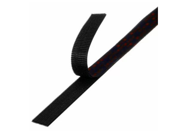 3M SJ3551CF velcro lynlås Sort 1 stk