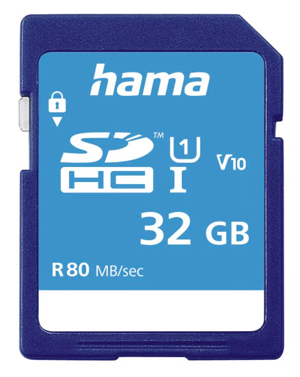 Hama 00124135 hukommelseskort 32 GB SDHC UHS-I Klasse 10