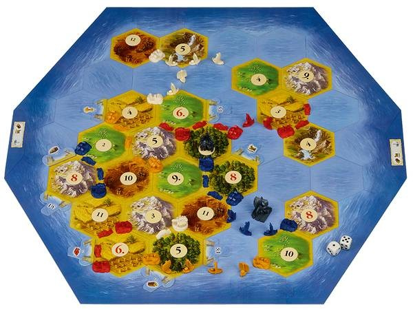 999 Games De Kolonisten van Catan: De Zeevaarders 90 min. Udvidelsespakker til brætspil