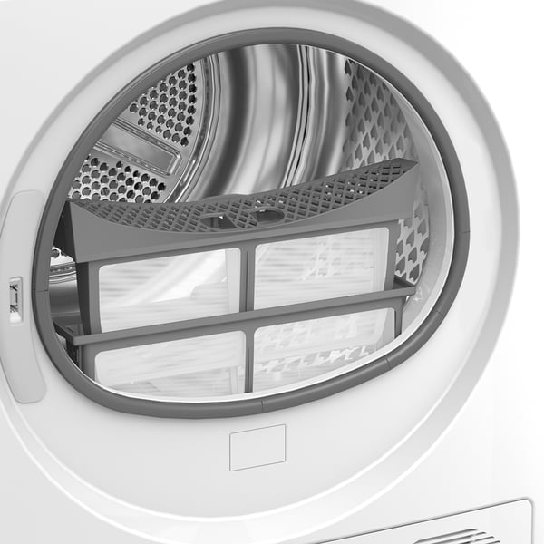 Beko BMT481WI_IT tørretumbler Fritstående Front-læsning 8 kg Hvid