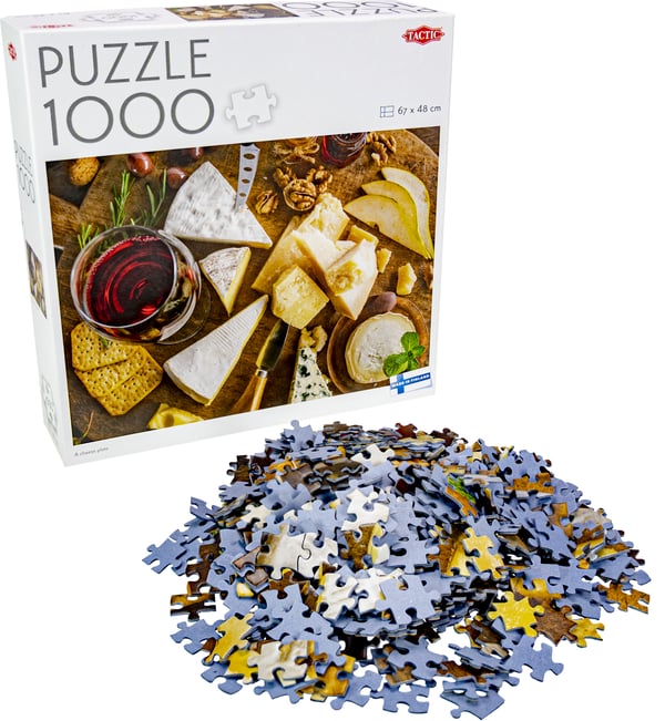Tactic Lovers A cheese plate Kuviopalapeli 1000 kpl Ruoka & juomat