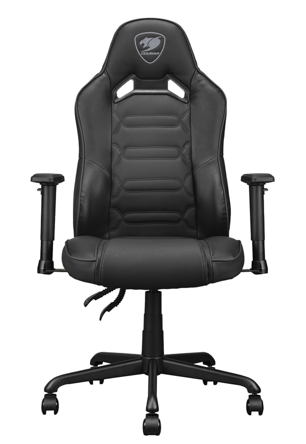 COUGAR Fusion S Black PC gamingstol Polstret sæde Sort