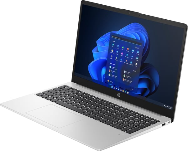 HP 255 G10 AMD Ryzen™ 3 7320U Laptop 39,6 cm (15.6") Fuld HD 8 GB LPDDR5-SDRAM 512 GB SSD Wi-Fi 6 (802.11ax) Windows 11 Home Sølv