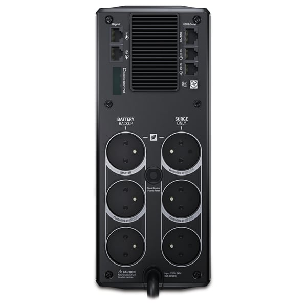 APC BR1500G-FR UPS-enhed Interaktivt indgangsstik 1,5 kVA 865 W