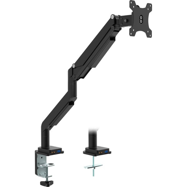 InLine 23158B skærmbeslag og -stativer 43,2 cm (17") Skrivebord Sort