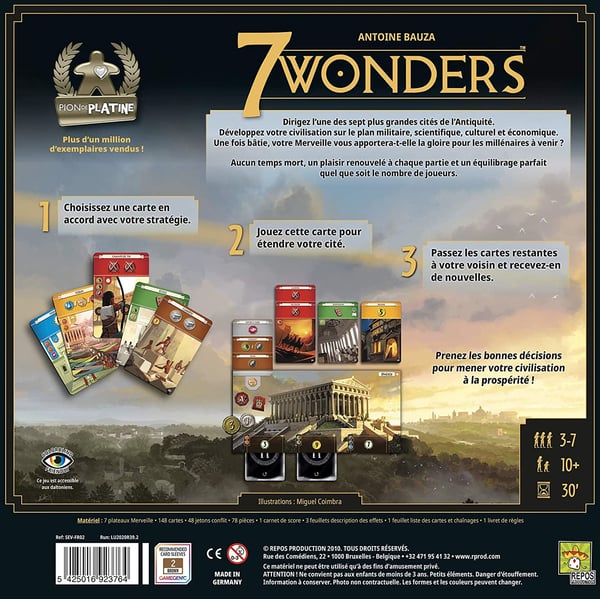 Asmodee REP7W01FR lautapeli 30 min